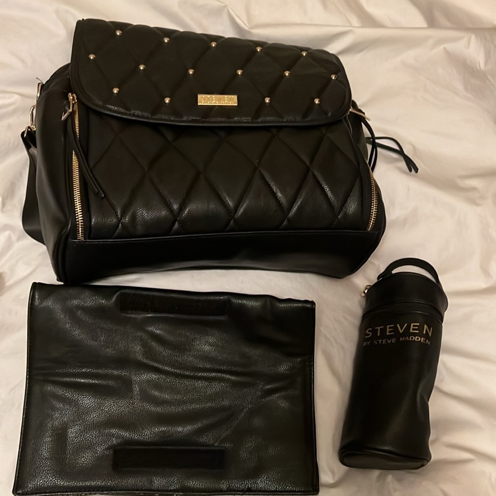 Steven by Steve Madden 3pc Diaper Bag Set